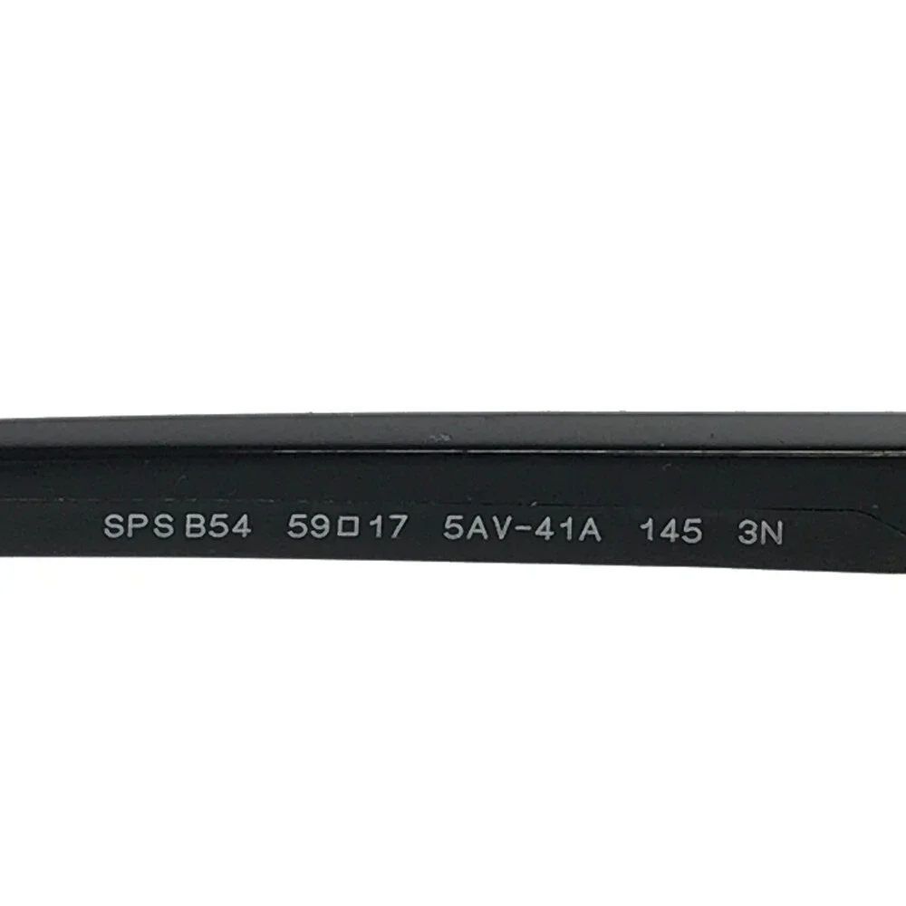 Prada Sunglasses SPSB54 5AV-41A Gunmetal Black Rectangle Frames with Gray Lenses
